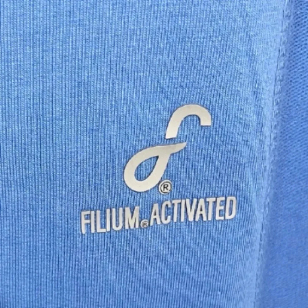 Ably Filium Tech Sweatpants Men’s Blue Performance Joggers Athleisure Stretch - Picture 7 of 11